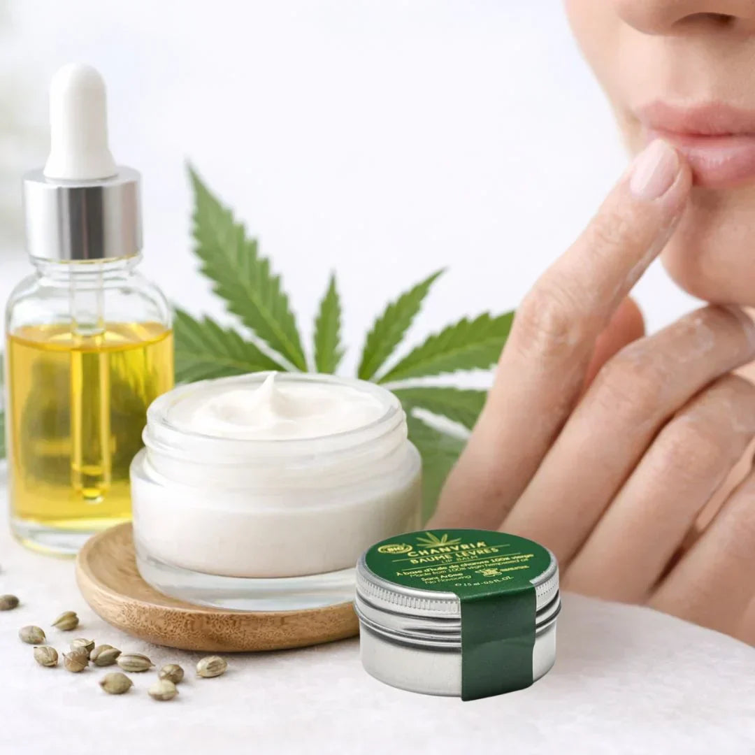 routine visage naturelle peau sensible soin chanvre bio