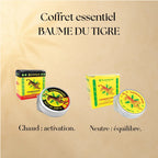 Coffret Baumes Massage CHANVRE – Chauffant & Relaxant - Rituel - SaBulle