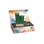 coffret soins chanvre bio routine complete visage corps et levres pour hydrater nourrir et proteger la peau