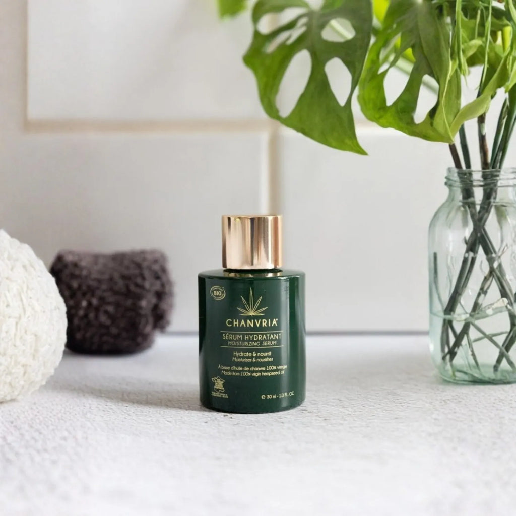 ingredients serum chanvre bio huile chanvre jojoba sesame macadamia