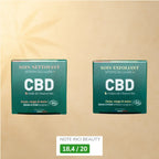 Coffret Savons Chanvre Bio & CBD – Nettoyant & Exfoliant - Rituel - SaBulle
