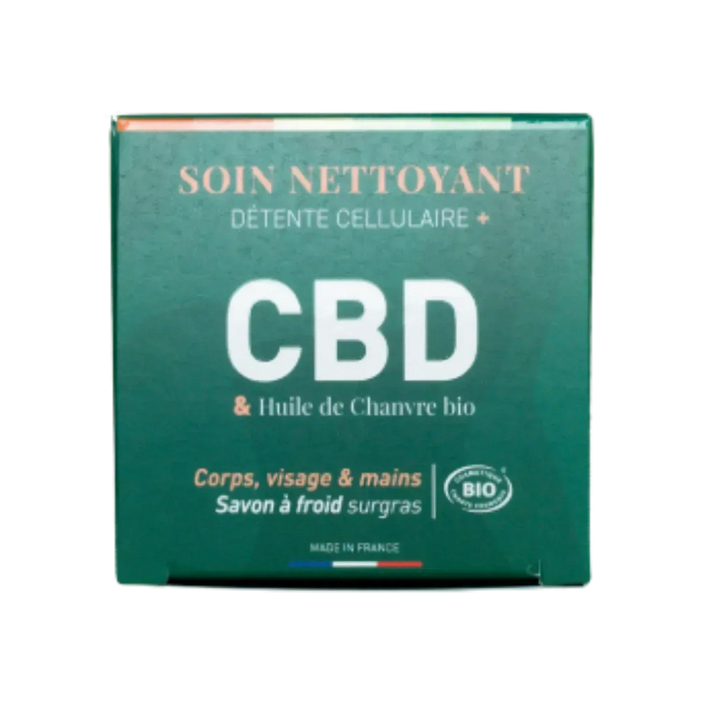 Savon Surgras CHANVRE – Nettoyage Doux Apaisant | 90 g - Rituel - SaBulle