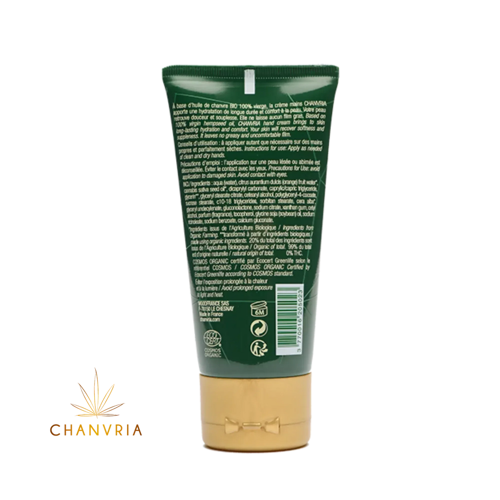 Crème Mains Chanvre Bio – Hydratation & Protection | 50 ml - Rituel - SaBulle