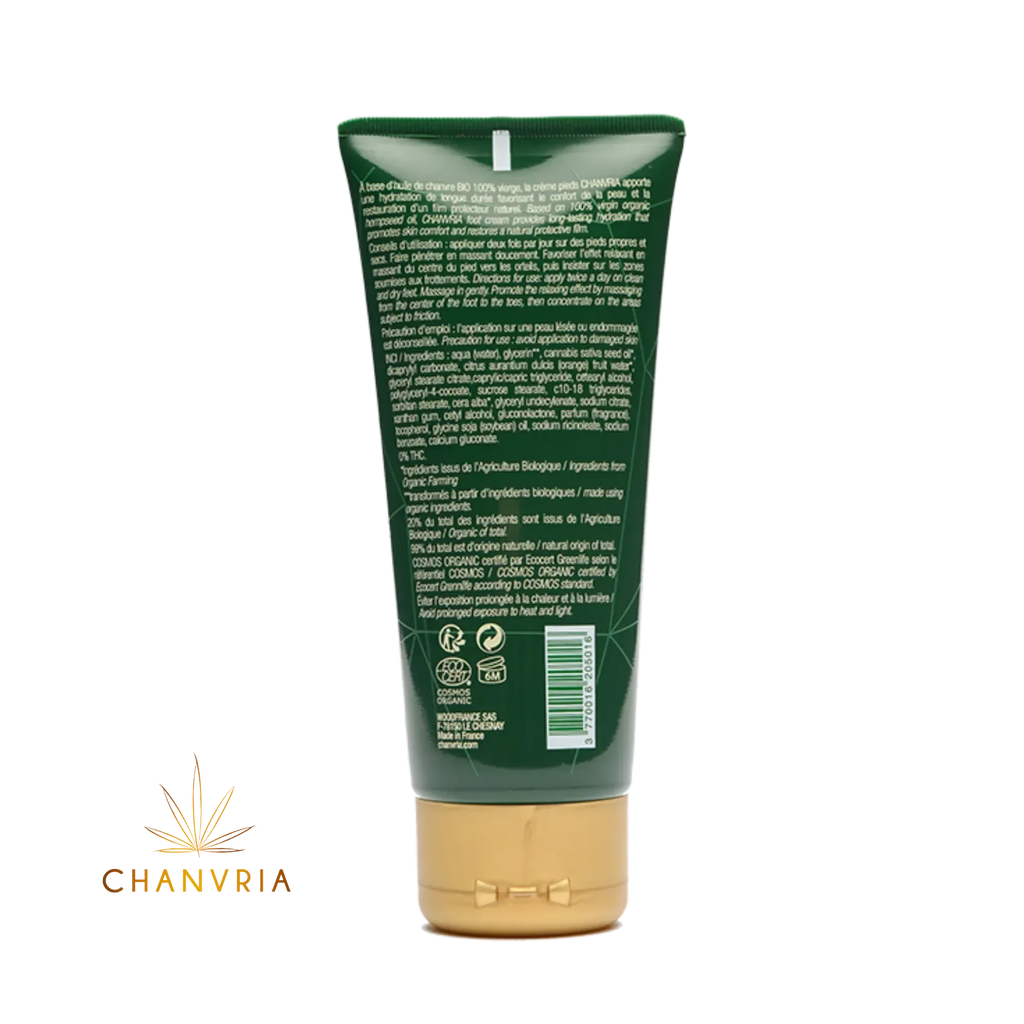 Crème Pieds Chanvre Bio – Nutrition & Protection | 100 ml - Rituel - SaBulle